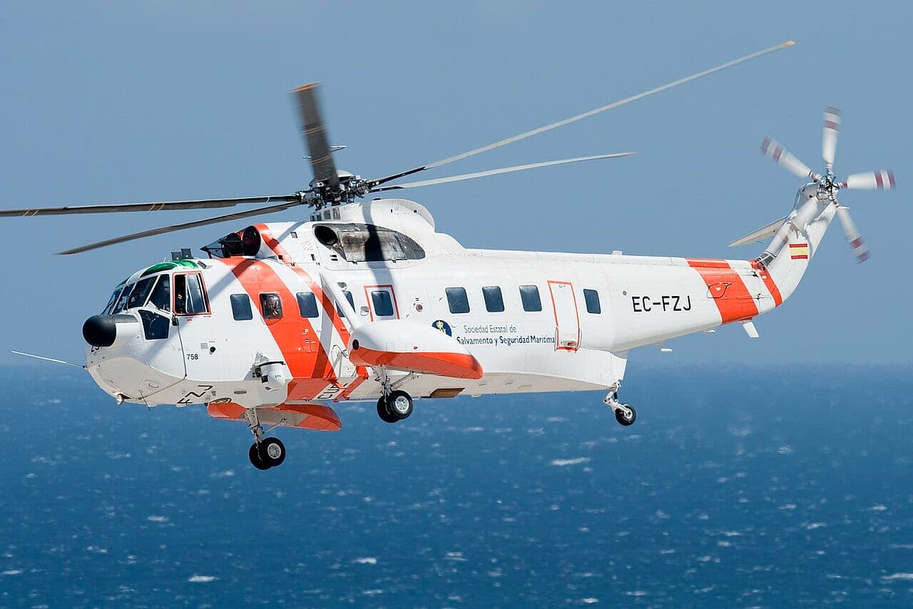 Sikorsky S-61 · This photograph illustrates the aircraft type. It does not necessarily show one of the listed airframes.