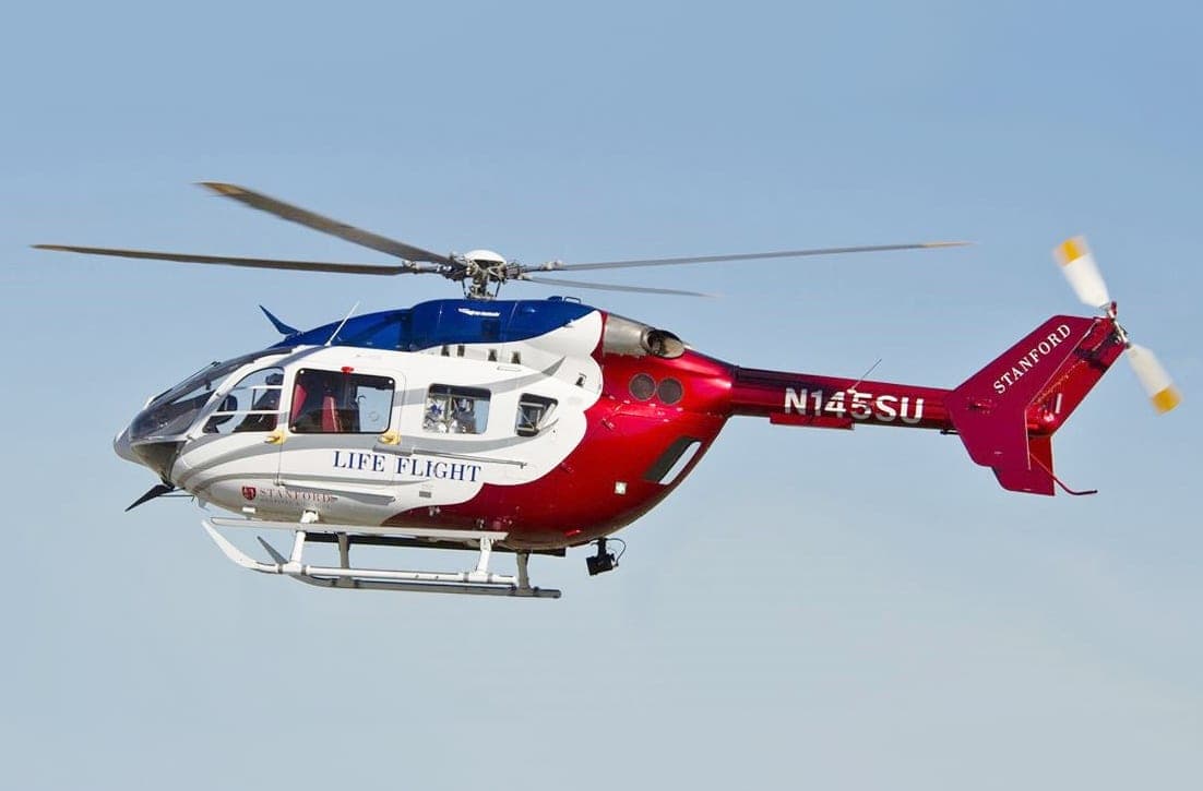 Eurocopter EC145 · This photograph illustrates the aircraft type. It does not necessarily show one of the listed airframes.