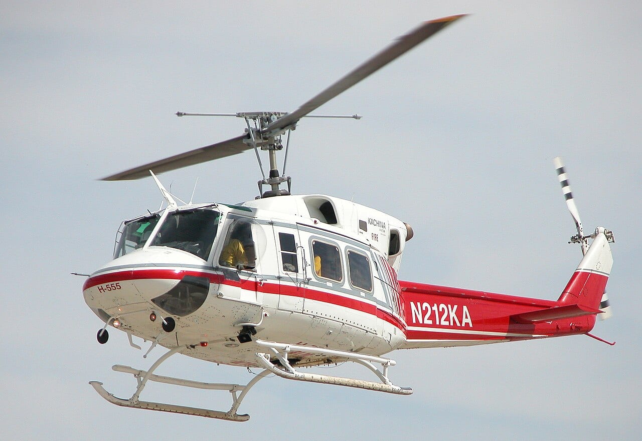 Representative photograph of the Bell 212