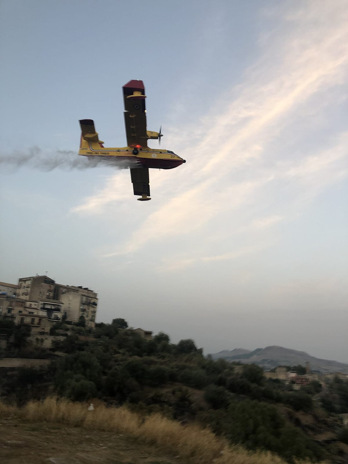 Fotografia dell'aeromobile