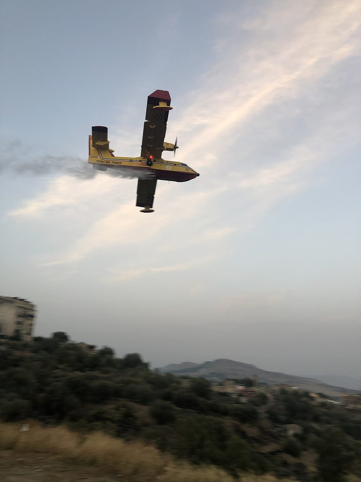 Fotografia dell'aeromobile