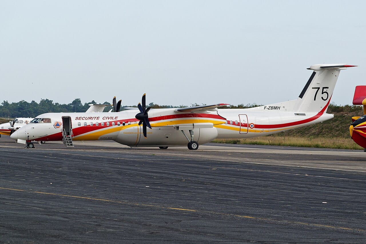Fotografie des Flugzeugs