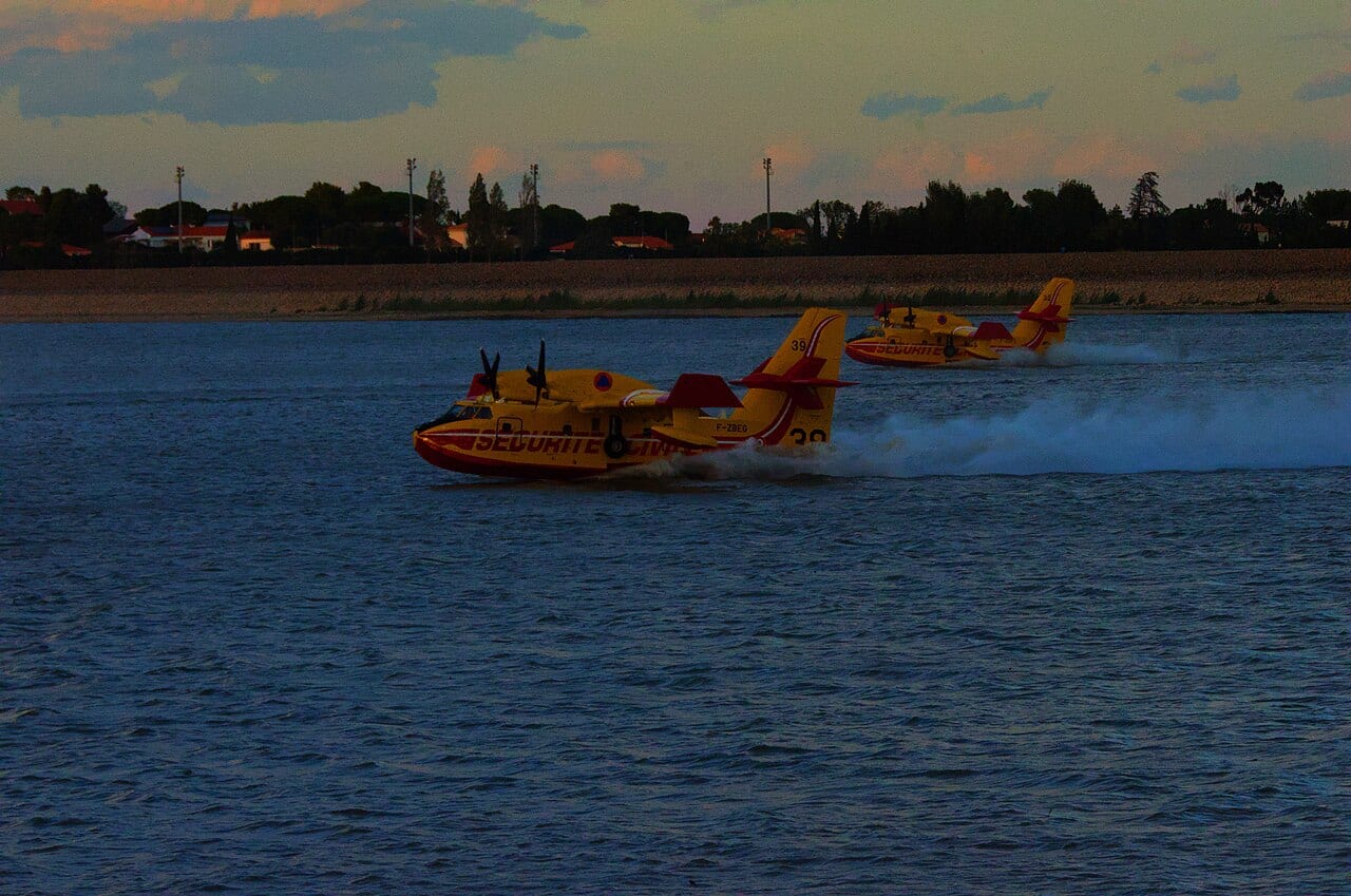 Fotografie des Flugzeugs
