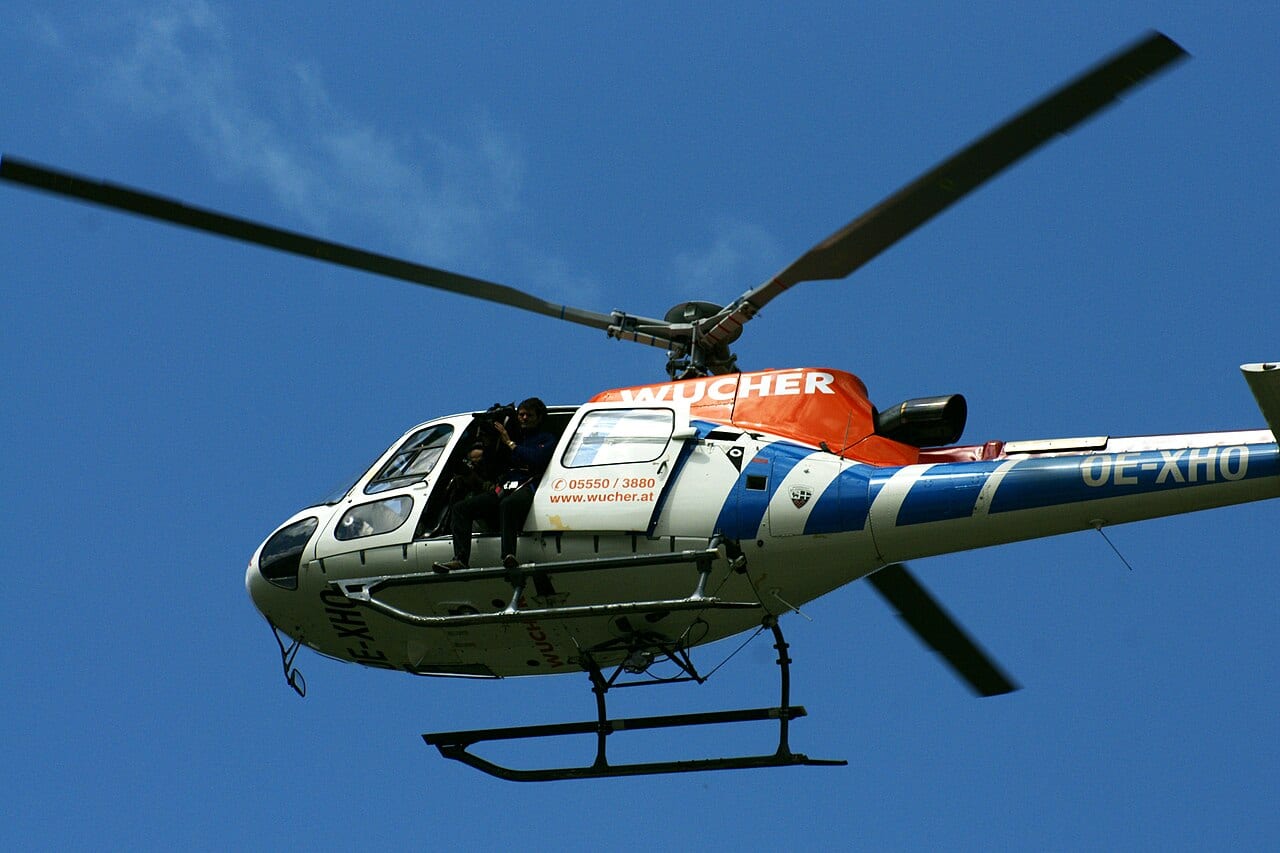 Fotografie des Flugzeugs