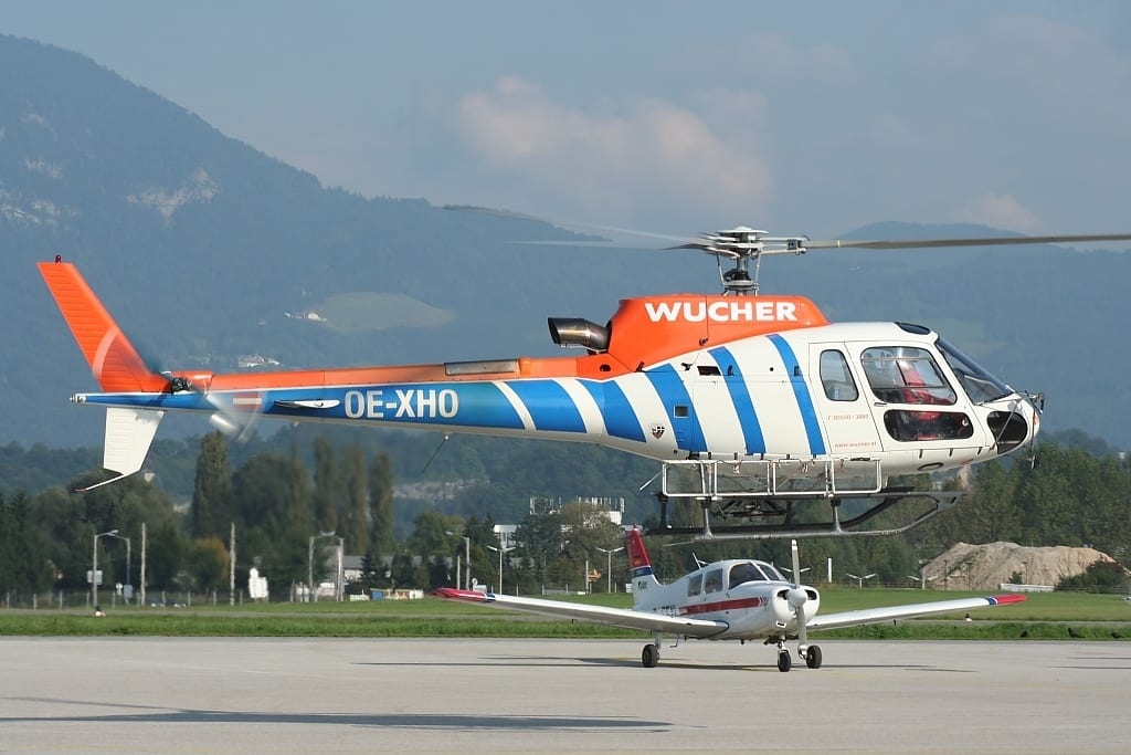 Fotografie des Flugzeugs
