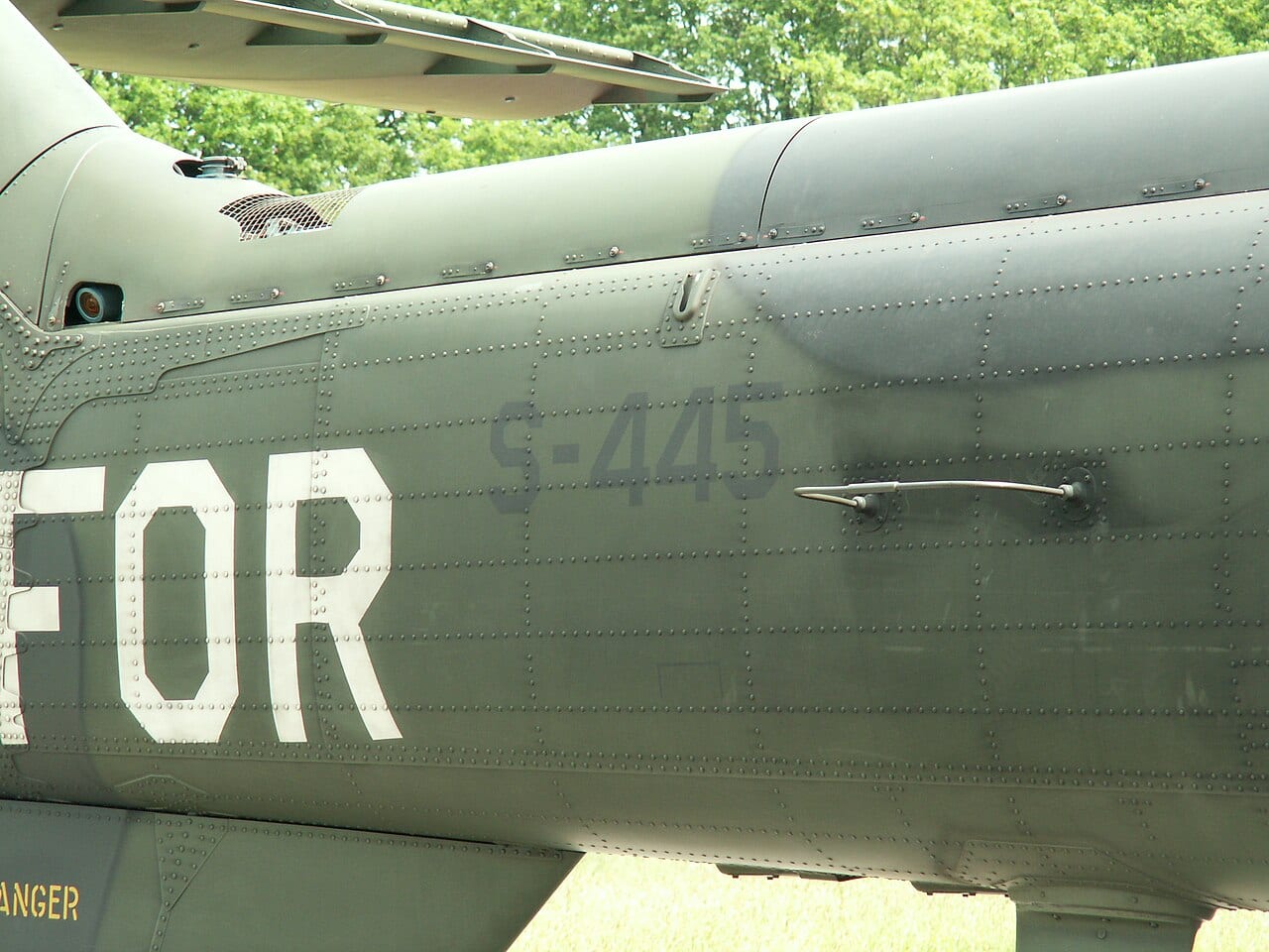 Photograph of the aircraft
