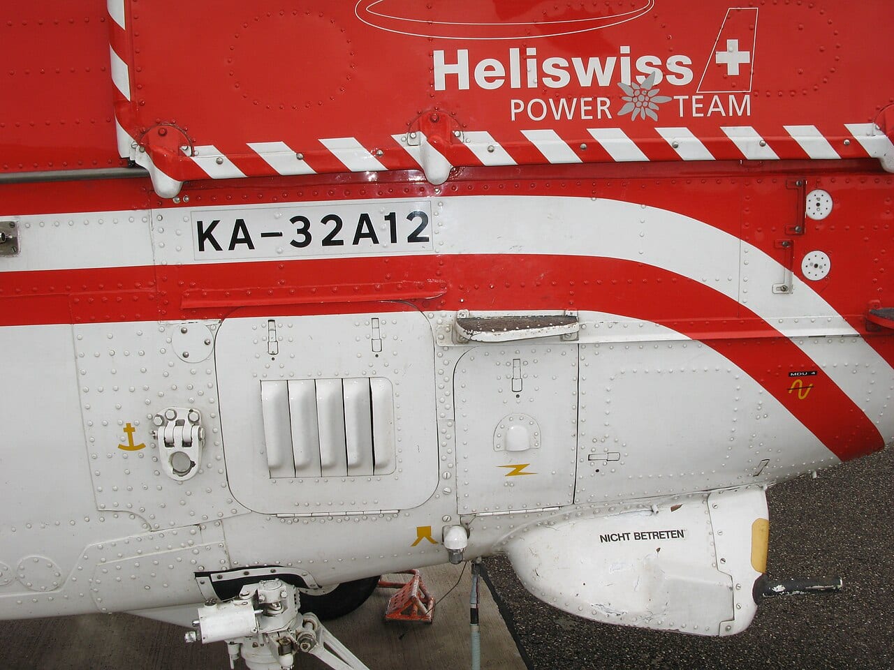 Photograph of the aircraft