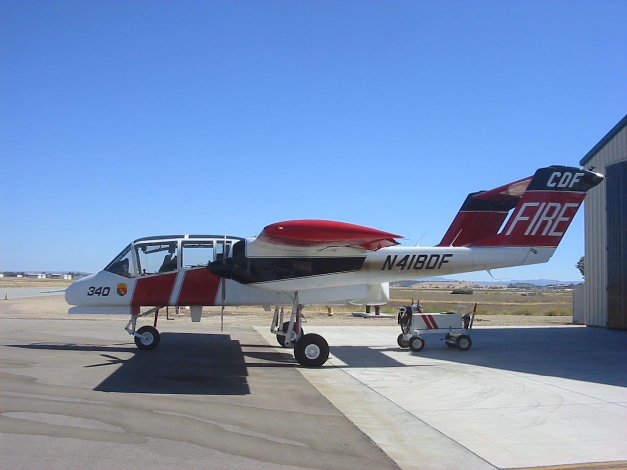Photograph of the aircraft
