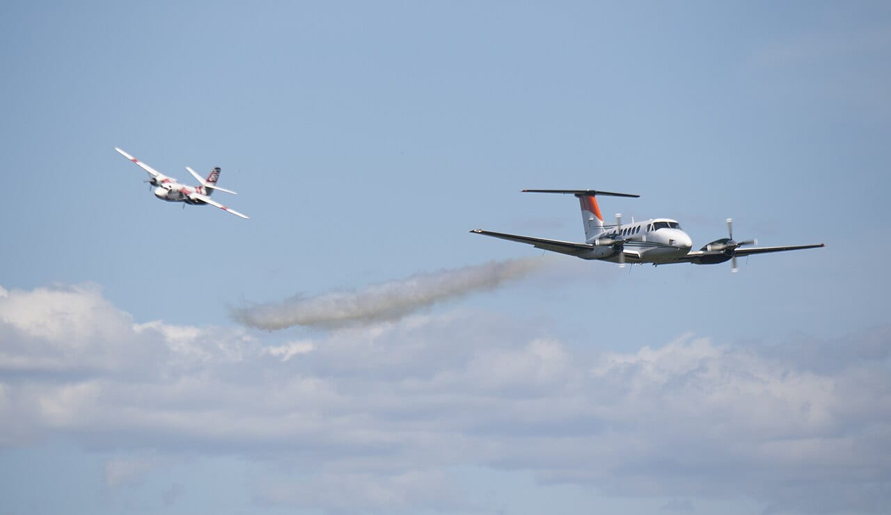 Photograph of the aircraft
