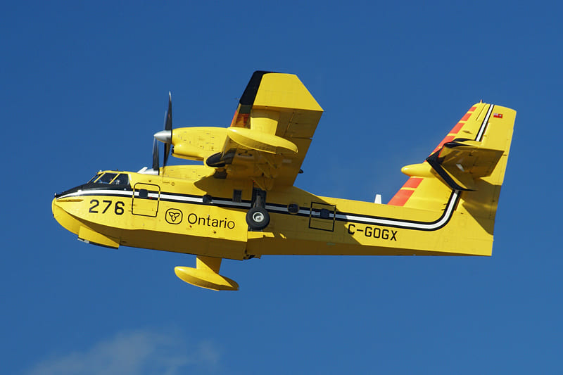 Fotografie des Flugzeugs